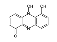 5,6-dihydroxyphenazin-1-one结构式