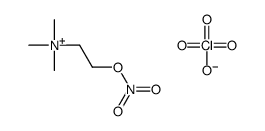 trimethyl(2-nitrooxyethyl)azanium,perchlorate Structure