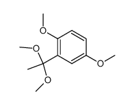 2',5'-dimethoxyacetophenone dimethyl acetal Structure