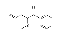 α-(methylthio)-α-allylacetophenone Structure