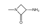 2-Azetidinone,3-amino-1-methyl-,(S)-(9CI) picture