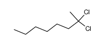 2,2-Dichlorooctane结构式