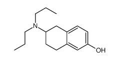 6-hydroxy-2-N,N-dipropylaminotetralin structure