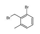 1-Bromo-2-bromomethyl-3-methyl-benzene结构式