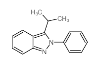 2H-Indazole, 3- (1-methylethyl)-2-phenyl- Structure