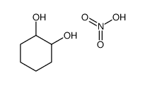 cyclohexane-1,2-diol,nitric acid结构式