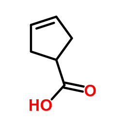 3-Cyclopentenecarboxylic Acid structure