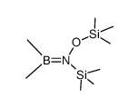 dimethyl{(trimethylsilyl)(trimethylsiloxy)amino}borane结构式