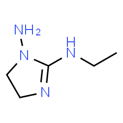 1H-Imidazole-1,2-diamine,N2-ethyl-4,5-dihydro-(9CI) structure