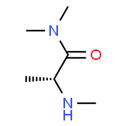 Propanamide, N,N-dimethyl-2-(methylamino)-, (R)- (9CI) Structure