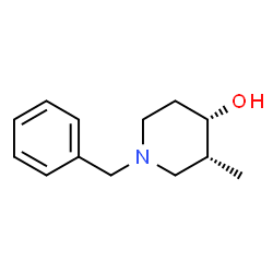 4-Piperidinol,3-methyl-1-(phenylmethyl)-,(3R,4S)-rel-(9CI) picture