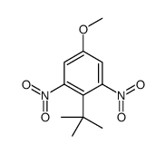 2-tert-butyl-5-methoxy-1,3-dinitrobenzene结构式