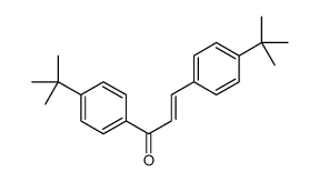 1,3-bis(4-tert-butylphenyl)prop-2-en-1-one Structure