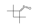 2,2,4,4-tetramethylcyclobutyl sulfine Structure