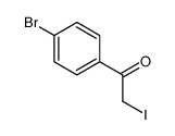 1-(4-bromophenyl)-2-iodoethanone Structure