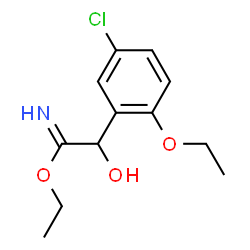 Benzeneethanimidic acid,5-chloro-2-ethoxy--alpha--hydroxy-,ethyl ester (9CI) picture