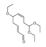 5,9,9-triethoxynona-2,6-dienal结构式