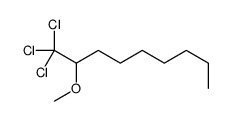 1,1,1-trichloro-2-methoxynonane Structure