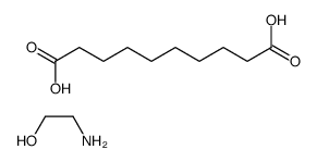 sebacic acid, compound with 2-aminoethanol Structure