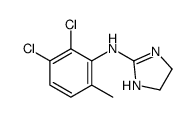 2-(2,3-dichloro-6-methylphenylimino)imidazolidine Structure