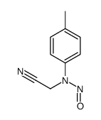 N-(cyanomethyl)-N-(4-methylphenyl)nitrous amide Structure