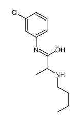 2-(butylamino)-N-(3-chlorophenyl)propanamide结构式