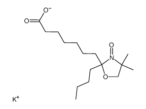 potassium 8-doxyllaurate Structure
