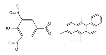 3,6-dimethylcholanthrene picrate结构式