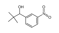 2,2-dimethyl-1-(m-nitrophenyl)propan-1-ol Structure
