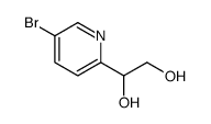 1,2-Ethanediol, 1-(5-bromo-2-pyridinyl)结构式