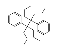 (5-phenyl-4,5-dipropyloctan-4-yl)benzene Structure