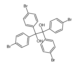 tetrakis-(4-bromo-phenyl)-ethane-1,2-diol结构式