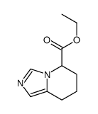 Ethyl 5,6,7,8-tetrahydroimidazo[1,5-a]pyridine-5-carboxylate结构式