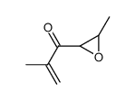 2-Propen-1-one,2-methyl-1-(3-methyl-2-oxiranyl)- structure