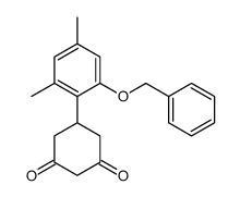 5-(2,4-dimethyl-6-phenylmethoxyphenyl)cyclohexane-1,3-dione Structure