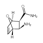 diexo-3-Amino-7-oxa-bicyclo[2.2.1]hept-5-ene-2-carboxylic acid amide Structure