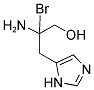 2-AMINO-2-BROMO-3-(1H-IMIDAZOL-5-YL)PROPAN-1-OL结构式