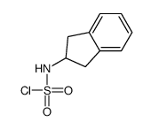 N-(2,3-dihydro-1H-inden-2-yl)sulfamoyl chloride结构式