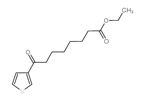 ETHYL 8-OXO-8-(3-THIENYL)OCTANOATE Structure