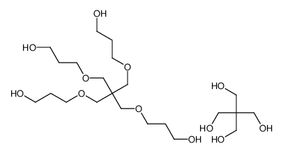 PENTAERYTHRITOL PROPOXYLATE structure