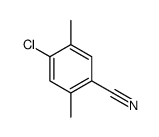 4-chloro-2,5-dimethylbenzonitrile Structure