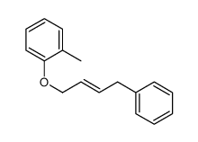 1-methyl-2-(4-phenylbut-2-enoxy)benzene Structure