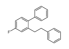 4-fluoro-1-phenyl-2-(2-phenylethyl)benzene结构式