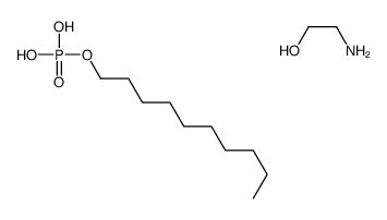 2-aminoethanol,decyl dihydrogen phosphate结构式