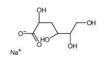sodium 3-deoxygluconate structure