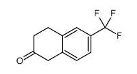 2(1H)-Naphthalenone, 3,4-dihydro-6-(trifluoromethyl)结构式