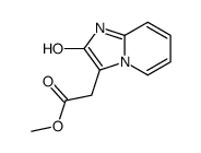 methyl 2-(2-hydroxyimidazo[1,2-a]pyridin-3-yl)acetate结构式