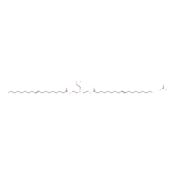 (2-hydroxyethyl)bis[2-(octadec-9-enoyloxy)ethyl]ammonium acetate structure