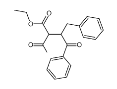 4-Phenyl-2-acetyl-3-benzoyl-buttersaeure结构式