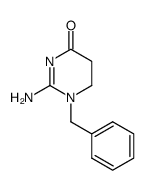 2-Amino-1-benzyl-5,6-dihydro-4(1H)-pyrimidinon Structure